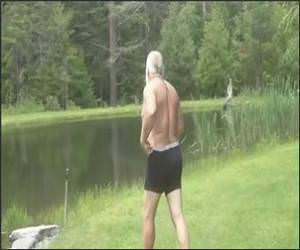 Real Man Fishing Funny Video