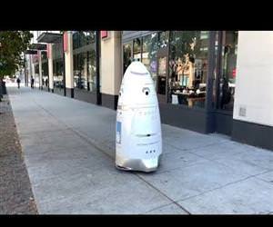 security robot in san francisco Funny Video