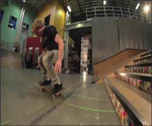 Skateboard Stairs Back Flip  Video
