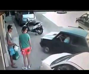 tight parking space is no problem Funny Video