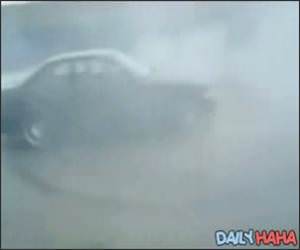 BMW Crazy Burn Out Video