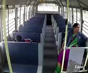 amazing inside bus footage getting tboned by another bus