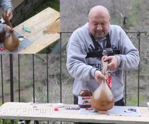 coke  mentos and nutella