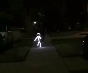 awesome light up kids costume