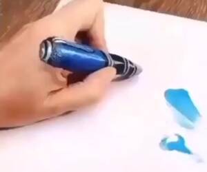 that is a weird pen