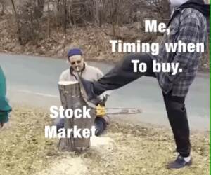 me timing the stock market