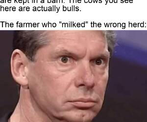 milking what now