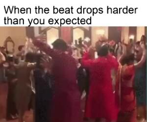the beat drops a little too hard