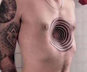 that is a weird tattoo