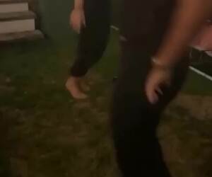 dancing around the room