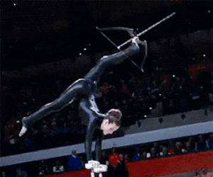awesome bow and arrow skills