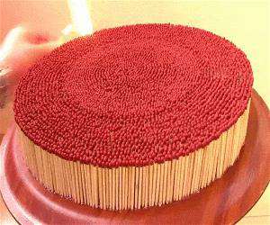 burning all of the matches