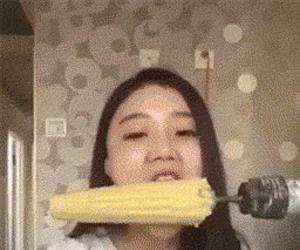 how to eat corn and get a haircut