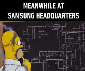 meanwhile at samsung headquarters
