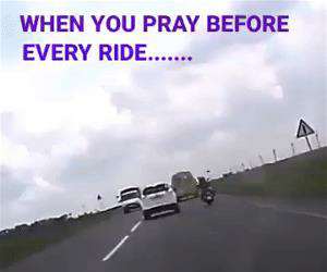 pray before every ride