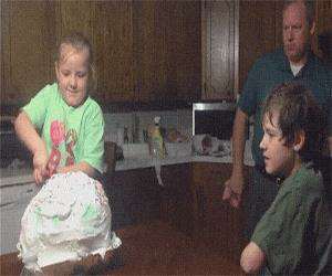 the exploding cake prank