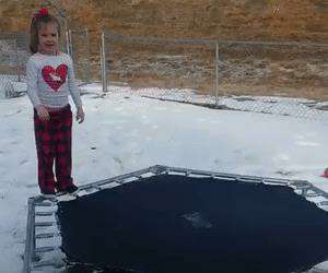 the icy trampoline