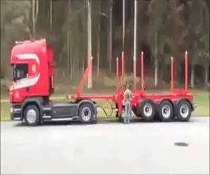 the transformer truck