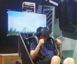 virtual reality roller coaster