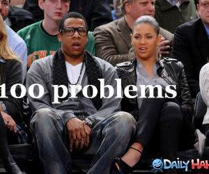 100 Problems funny picture
