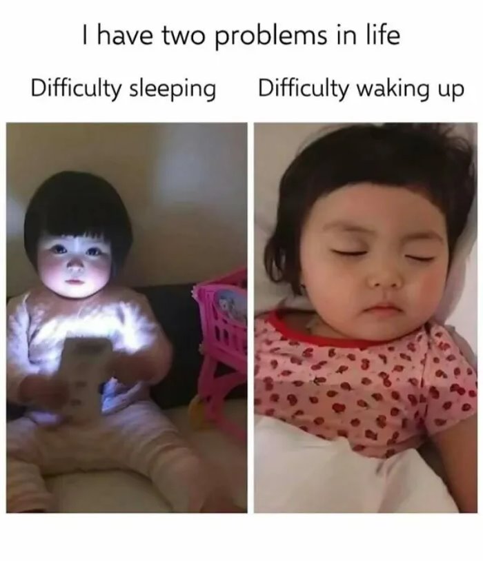 2 problems in my life