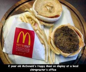 2 Year Old McDonalds funny picture