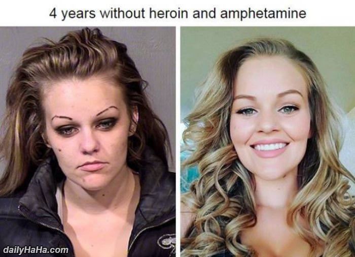 4 years off drugs funny picture