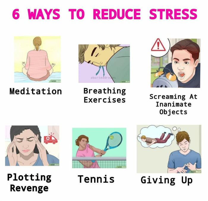 6 ways to reduce stress