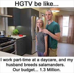 HGTV be like
