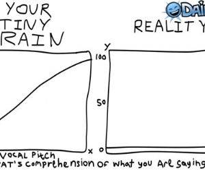 Your Tiny Brain funny picture