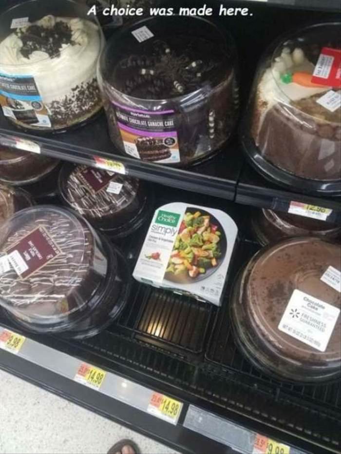 a choice was made here