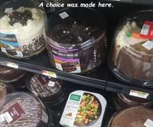 a choice was made here