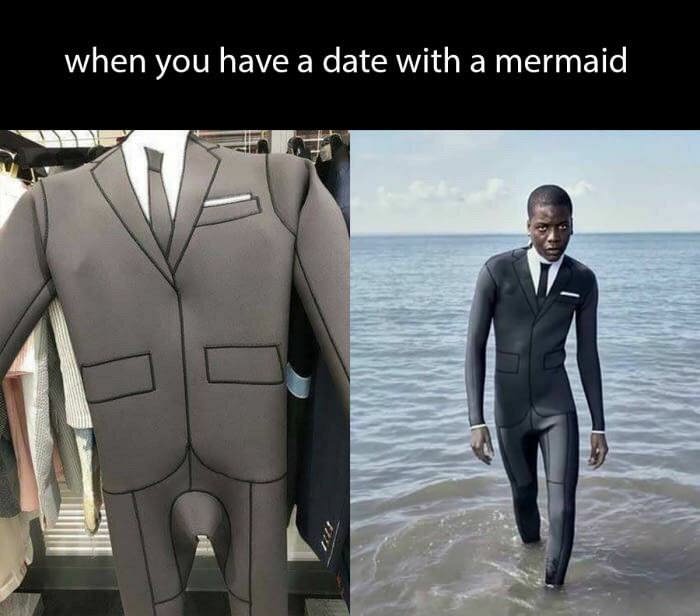a date with a mermaid