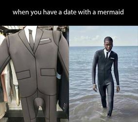 a date with a mermaid