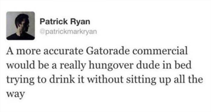 a more accurate gatorade commercial