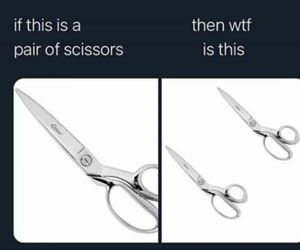 a pair of scissors