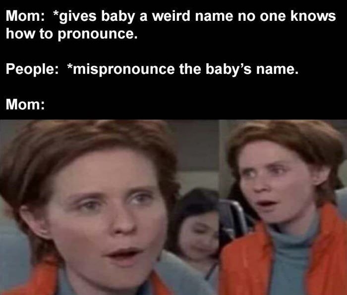 a weird baby name