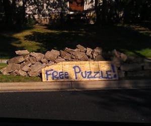 a free puzzle funny picture
