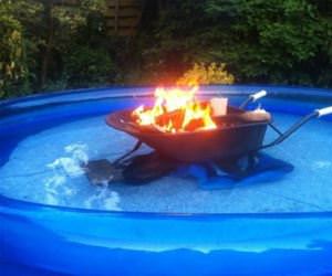 a heated pool funny picture