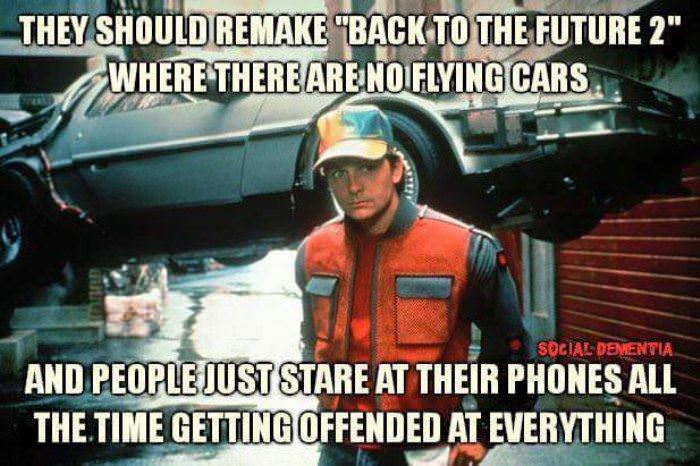 a real back to the future funny picture