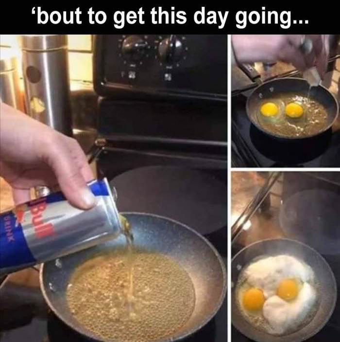 about to get this day going