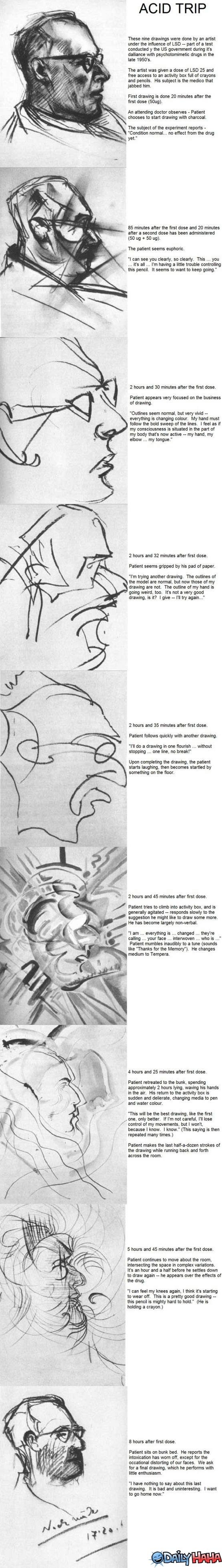 Acid trip experiment