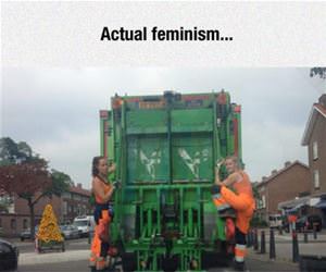 actual feminism funny picture