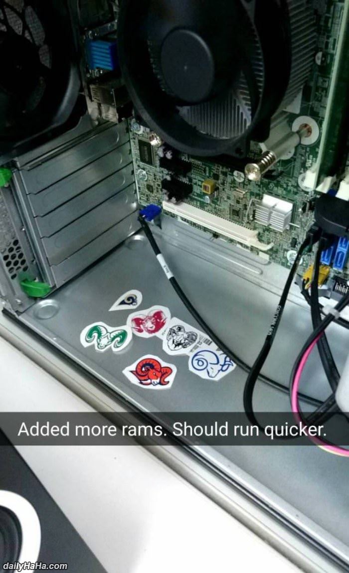 added more rams funny picture