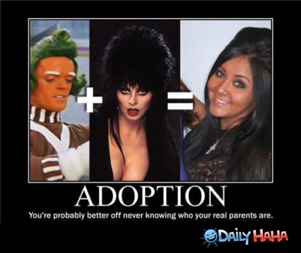 Adoption funny picture