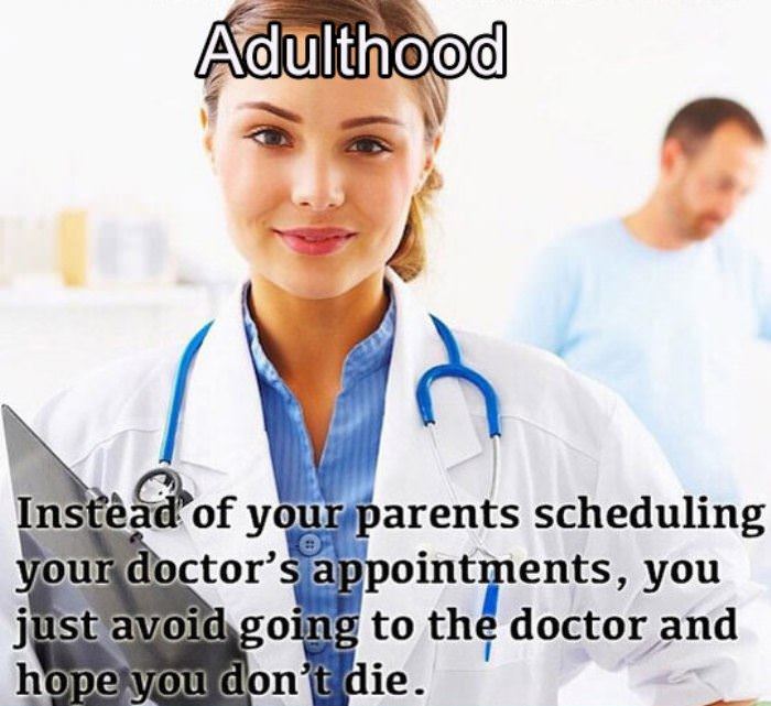adulthood funny picture