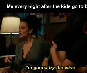 after getting the kids to bed