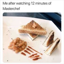 after watching master chef