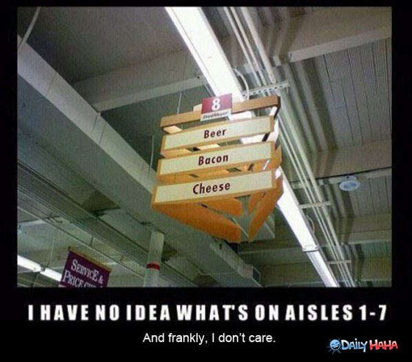 Aisle 8 funny picture