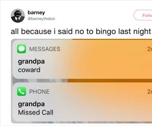 all because i said no to bingo